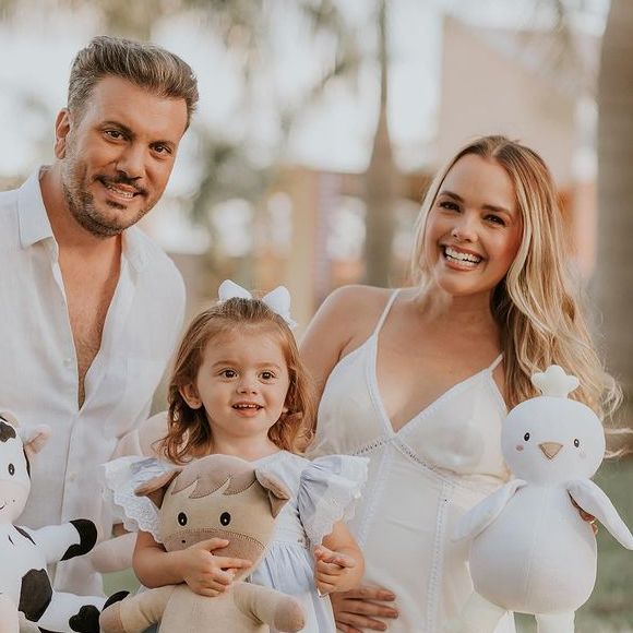 Thaeme Mariôto está grávida do segundo filho