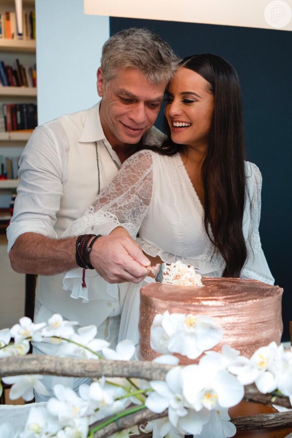 Fabio Assunção e Ana Verena se casaram em 2020 e passaram lua de mel nas Maldivas