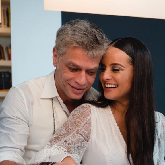 Fabio Assunção e Ana Verena se casaram em 2020 e passaram lua de mel nas Maldivas