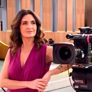 Fátima Bernardes voltou à TV em janeiro de 2021, 1 mês após ser operada