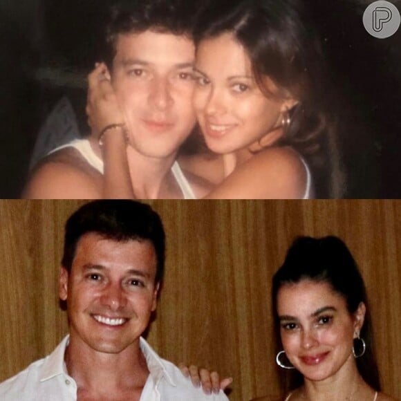 Rodrigo Faro e Vera Viel completaram 24 anos juntos
