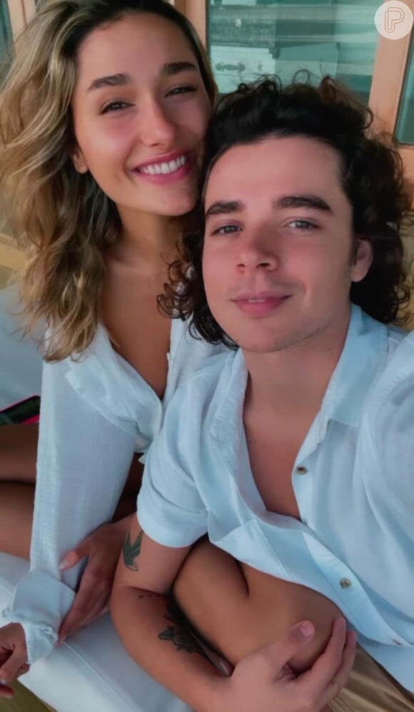 Sasha Meneghel e João Figueiredo estão recém-casados