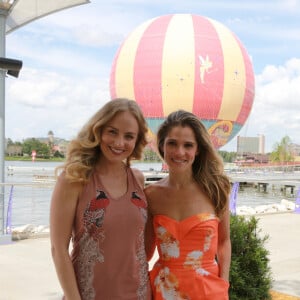 Angélica e Ingrid Guimarães são parceiras na hora do treino
