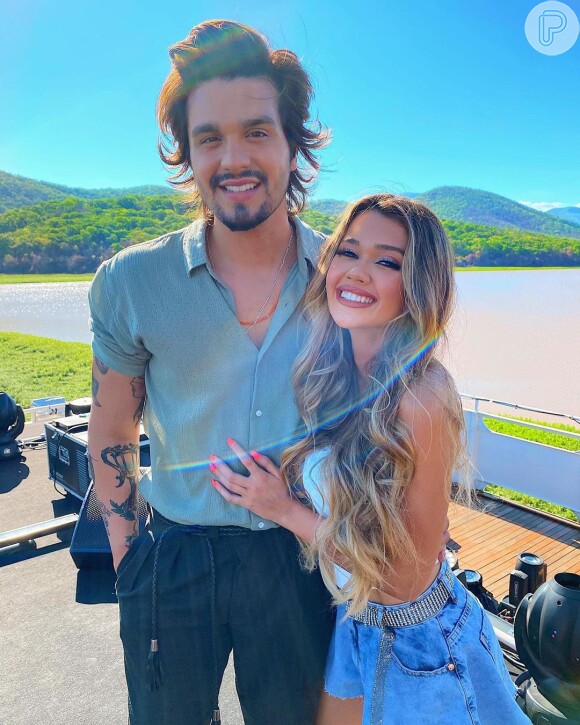 A influencer teceu muitos elogios a Luan Santana, a quem chamou de 'príncipe'