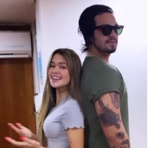 Franciny contou que Luan Santana a convidou para ir ao show