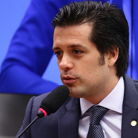 Marina e o deputado federal Guilherme Mussi estarim juntos há seis meses