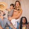 Giovanna Ewbank e Bruno Gagliasso fazem piquenique com filhos em Portugal