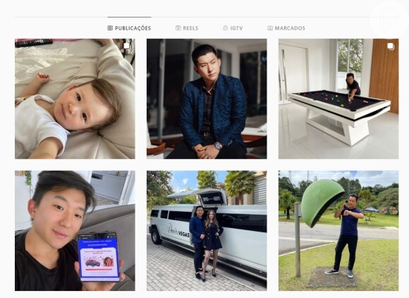 Pyong Lee não exibe mais fotos em seu Instagram de sua participação no 'Ilha Record'