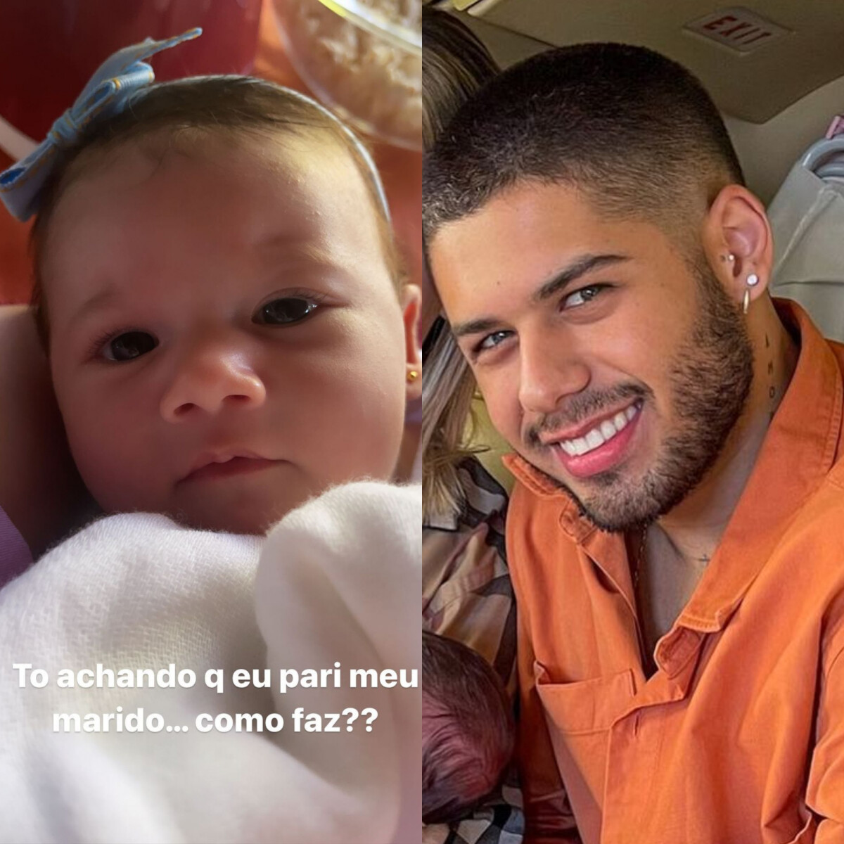 Foto: Maria Alice impressiona pela semelhança com o pai, Zé Felipe ...