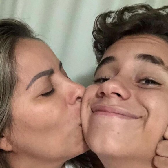 Walkyria Santos fez homenagem para Lucas, seu filho
