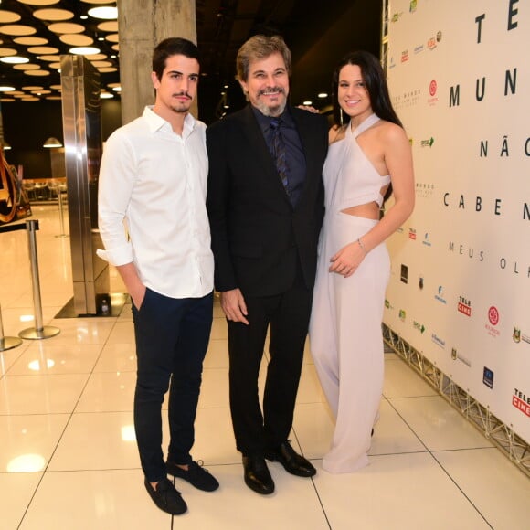 Enzo Celulari e Sophia Raia são filhos de Edson Celulari e Claudia Raia