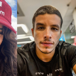 Ricky Tavares e Bruna Marquezine vivem romance em série da Netflix e fonte do 'Extra' indicou que os dois estavam em clima de sintonia nos bastidores