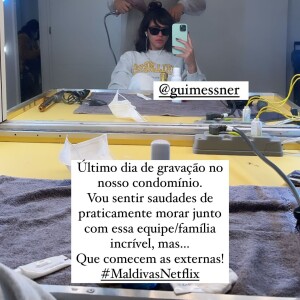 Bruna Marquezine chamou a equipe da série que grava com Ricky Tavares de família em ocasião anterior