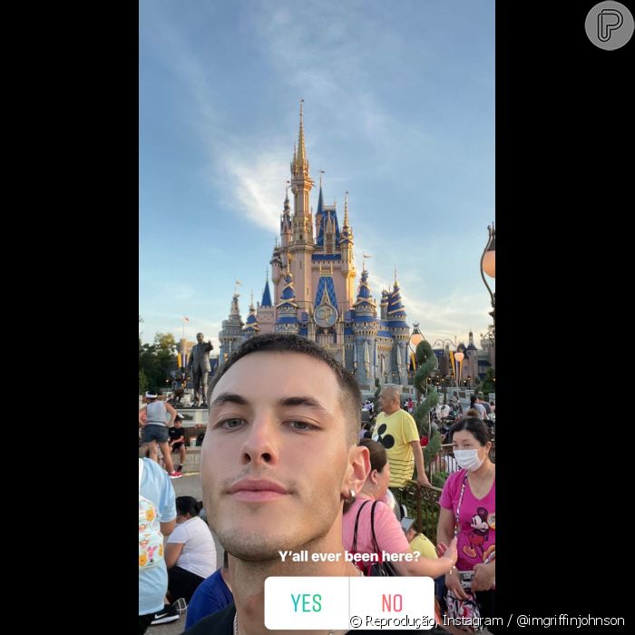 Anitta e Griffin Johnson teriam ficado em viagem à Disney. Tiktoker tem