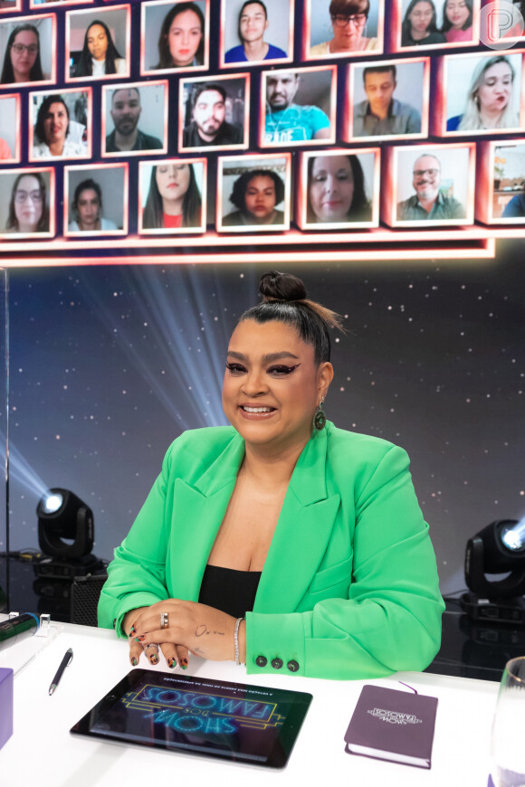 A cantora Preta Gil compõe o júri fixo do quadro 'Show dos Famosos'
