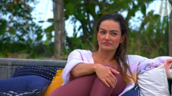 'Ilha Record': Laura Keller concordou com Sabrina Sato sobre Mirella ser cativante, após ter vencido o último Desafio de Sobreviência do reality