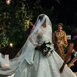 Viviane Araujo e Guilherme Militão se casaram em 3 de setembro de 2021 após quase 2 anos de relacionamento
