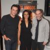 Dira Paes lança filme 'Os Amigos' ao lado de Rodrigo Lombardi e Marco Ricca, em São Paulo