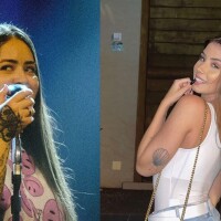 Maria Lina participa de estreia musical da ex-cunhada, Hagda Kerolayne