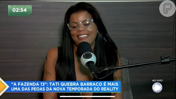 Tati Quebra Barraco cresceu mais de 400% no streaming, após estreia de 'A Fazenda 13'