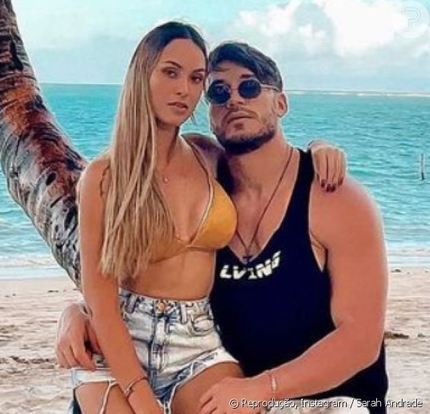 Sarah Andrade e Lucas Viana viajam juntos e fãs especulam volta de namoro, em 18 de setembro de 2021
