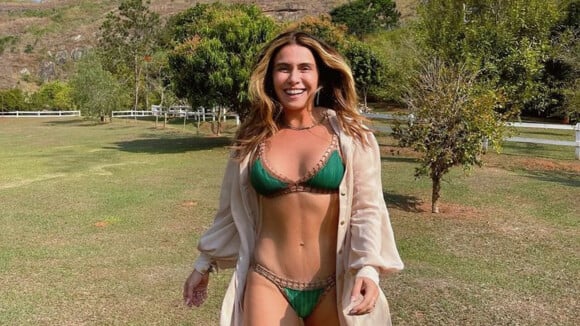 Giovanna Antonelli de biquíni impressiona seguidores em fotos na web: 'Corpo trabalhado'
