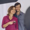 Adriana Esteves e o marido, Vladimir Brichta, estrelam campanha de adoçante juntos