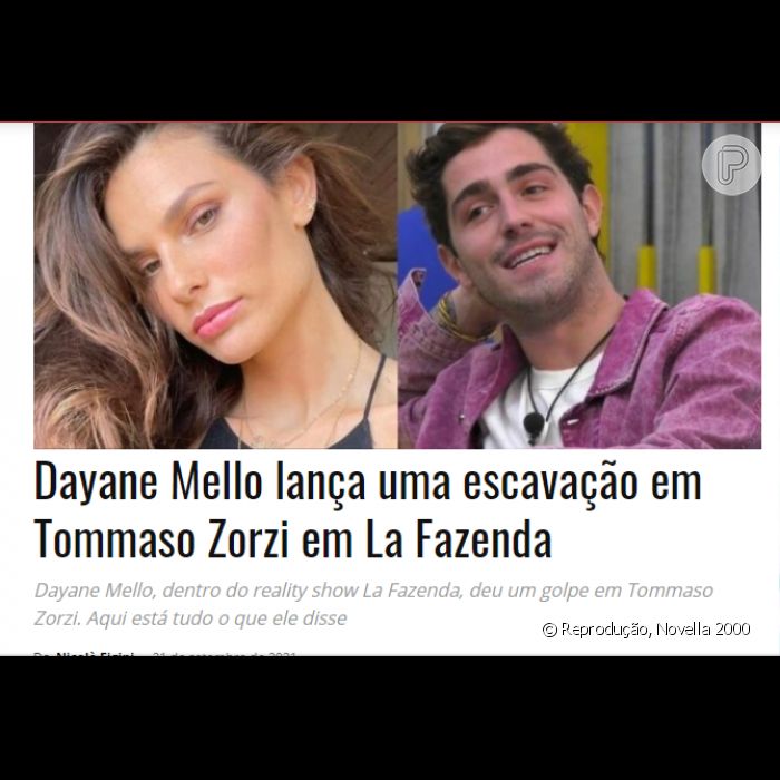O que os italianos falavam sobre Dayane Mello?
