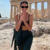 Bruna Marquezine havia passado alguns dias a trabalho em cidades na Grécia
