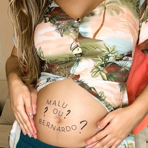 Caso bebê fosse um menino, o casal decidiu pelo nome de 'Bernardo'