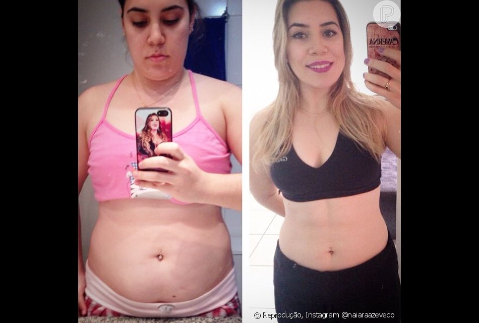Barriga de Naiara Azevedo antes de emagrecer é exibida em