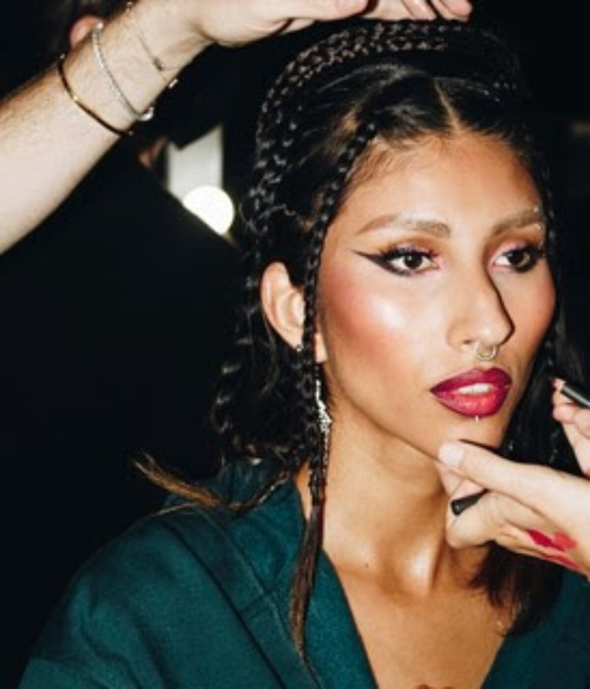 Foto: Delineado marcante reinou na beleza do Savage X Fenty Show 3 -  Purepeople