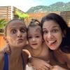 Fabi Alvim, bicampeã olímpica de vôlei, teve a filha Maria Luiza, de 2 anos, após gestação da mulher por fertilização in vitro