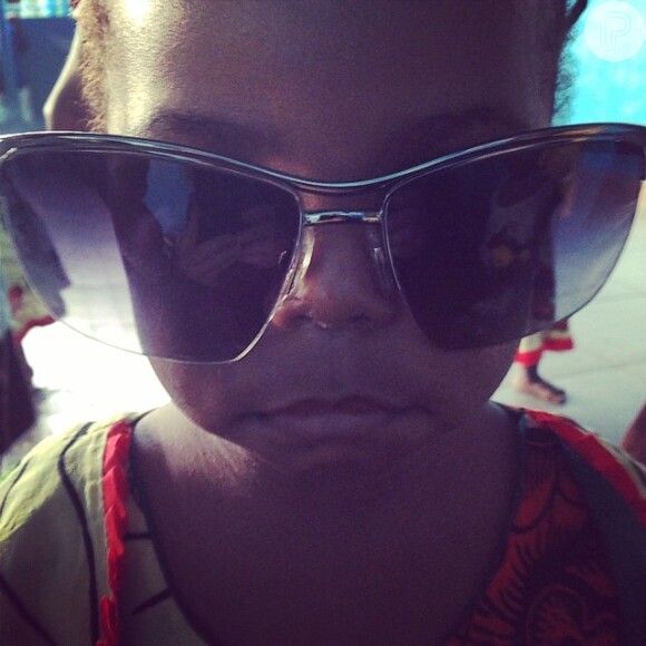 Madonna publicou foto de uma das crianças que conheceu ao visitar uma escola no Malawi