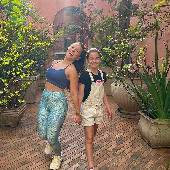 Sofia Budke, de 10 anos, era fã de Larissa Manoela em 'Carrossel'