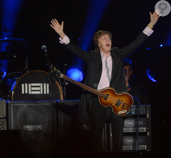 Paul McCartney faz último show da turnê Out There! no Brasil no Allianz Parque, em São Paulo