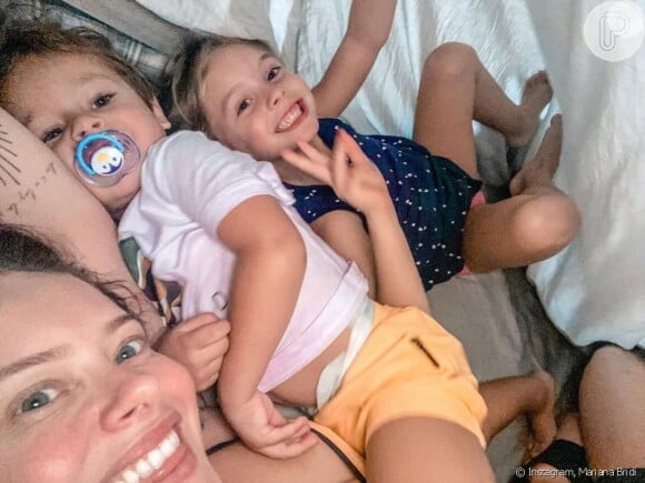 Mariana Bridi tranquiliza fãs sobre problema no coração do filho, Valentim, de 3 anos: 'É um sopro inocente'