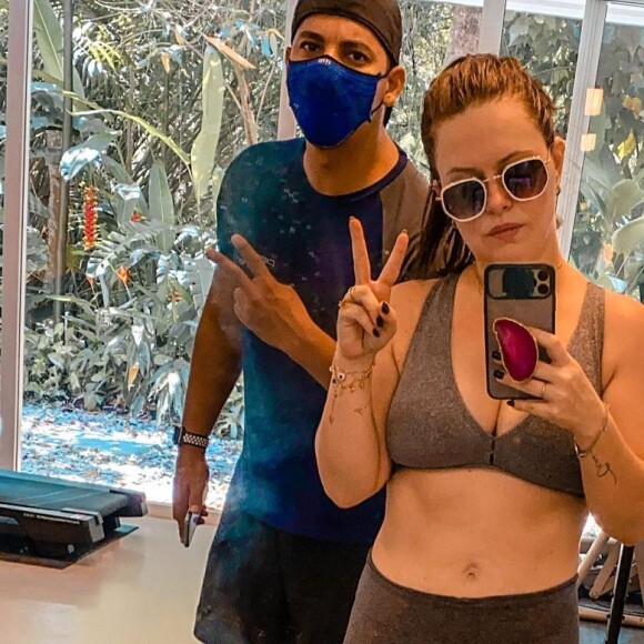 Mariana Bridi impressionou seguidores ao aparecer mais magra após rotina intensa de exercícios