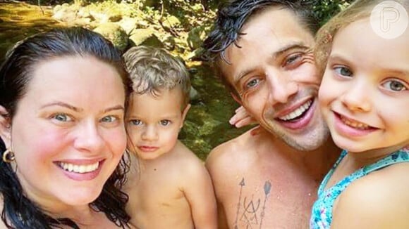 Filho de Rafael Cardoso e Mariana Bridi, Valentim, de 3 anos, tem sopro no coração: 'Está bem'