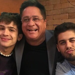 Zé Felipe, de 23 anos, e João Guilherme, de 19, são filhos do cantor Leonardo