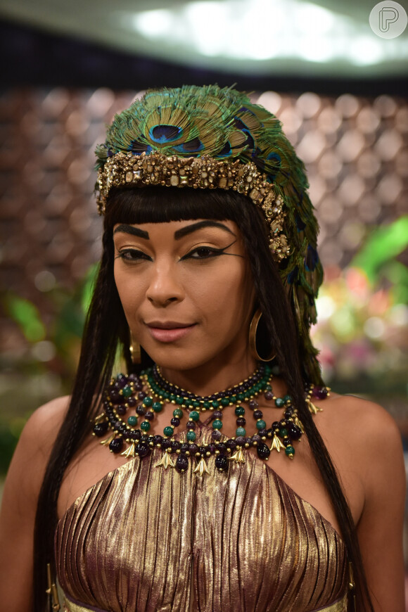 Novela 'Gênesis': Neferíades (Dandara Albuquerque) descobre que Apepi não lhe quer no Egito
