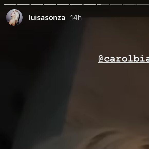 Luísa Sonza não marcou o ex-namorado Vitão em post onde canta a música dele