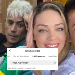 Tânia Mara dá unfollow em Tiago Piquilo após aproximação com Aline Mineiro e Valentina Francavilla em 'A Fazenda 13'