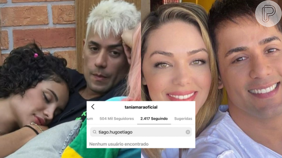 Tânia Mara dá unfollow em Tiago Piquilo após aproximação com Aline Mineiro e Valentina Francavilla em 'A Fazenda 13'