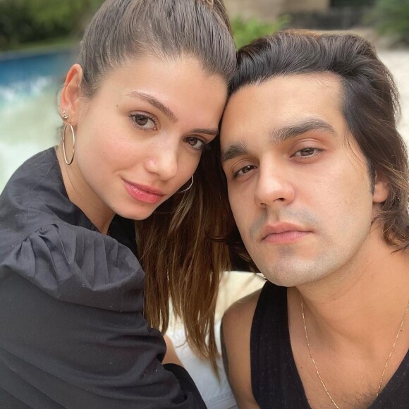 Luan Santana e a nova namorada Izabela Cunha