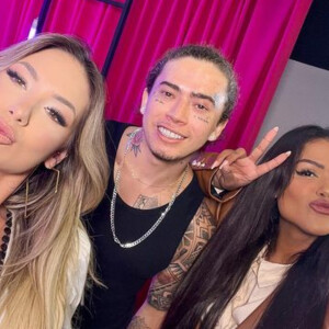 Virgínia Fonseca e Camila Loures receberam Whindersson Nunes em seu podcast, 'PodCats', nesta quarta (03)