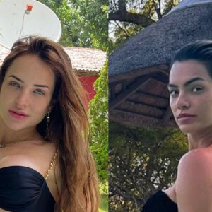 Gabi Martins, Kelly Key e Jéssica Beatriz Costa escolheram modelos diferentes de biquíni preto