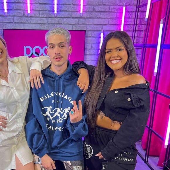 João Guilherme e Larissa Manoela foram vistos na mesma festa de Halloween