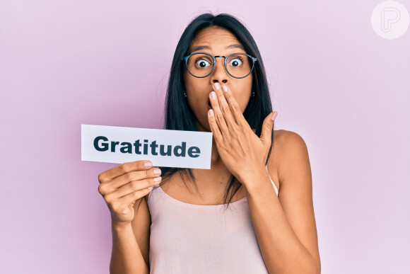 Se sentir grato é saber que existem coisas boas e ruins, mas buscar agradecer pelo o que de positivo acontece em sua vida