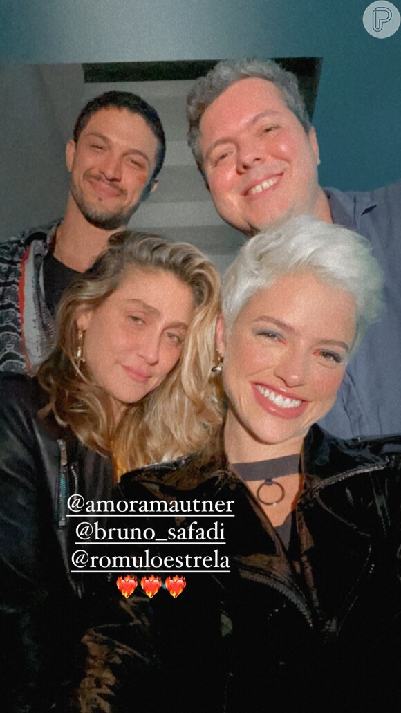 Agatha Moreira e Romulo Estrela gravam bastidores de 'Verdades Secretas 2'